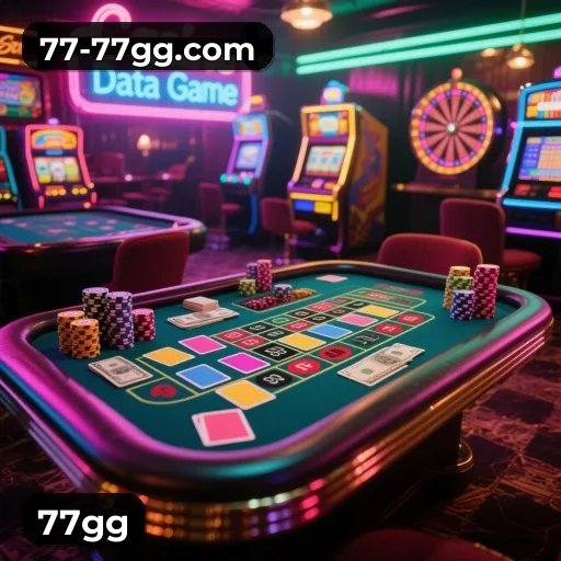 Variedade de slots 77gg